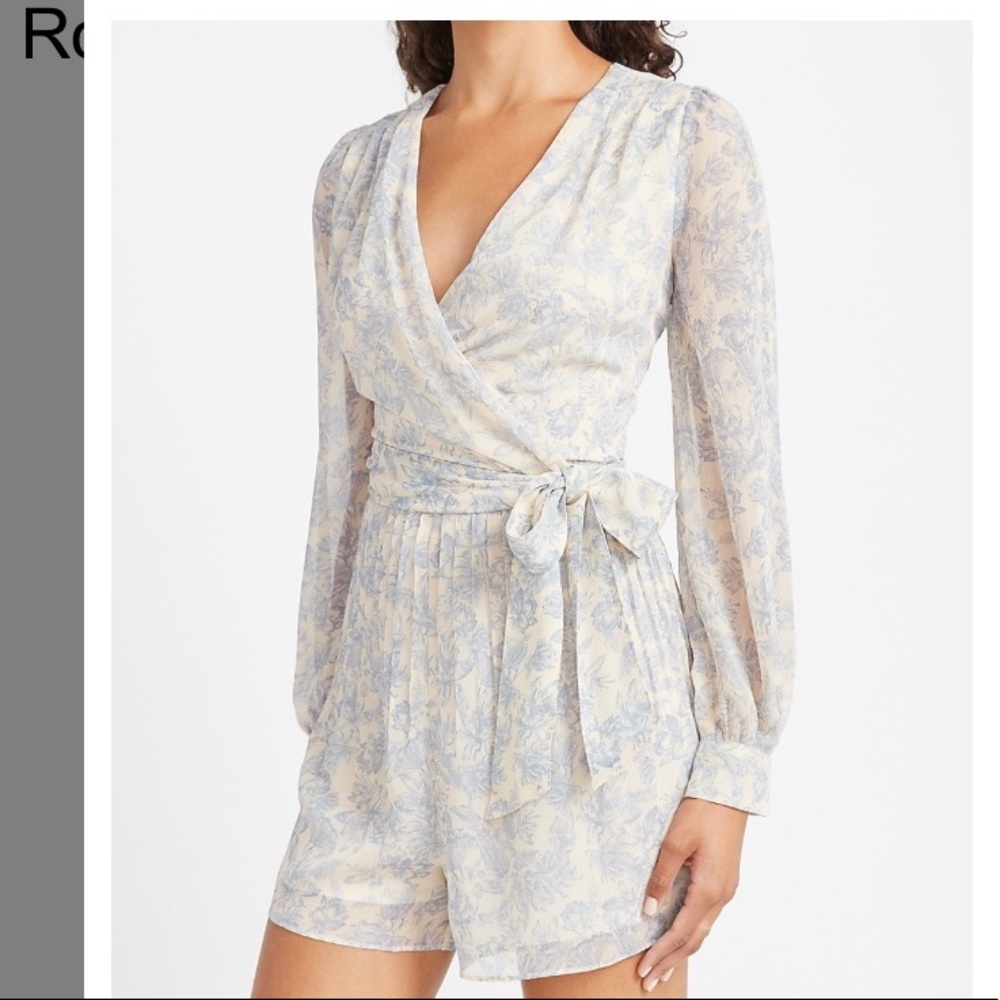 Express Floral Romper M